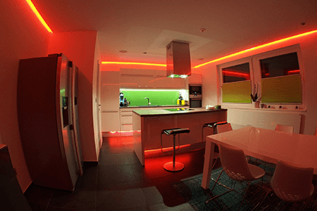 Smart Home Design Apartment Licht